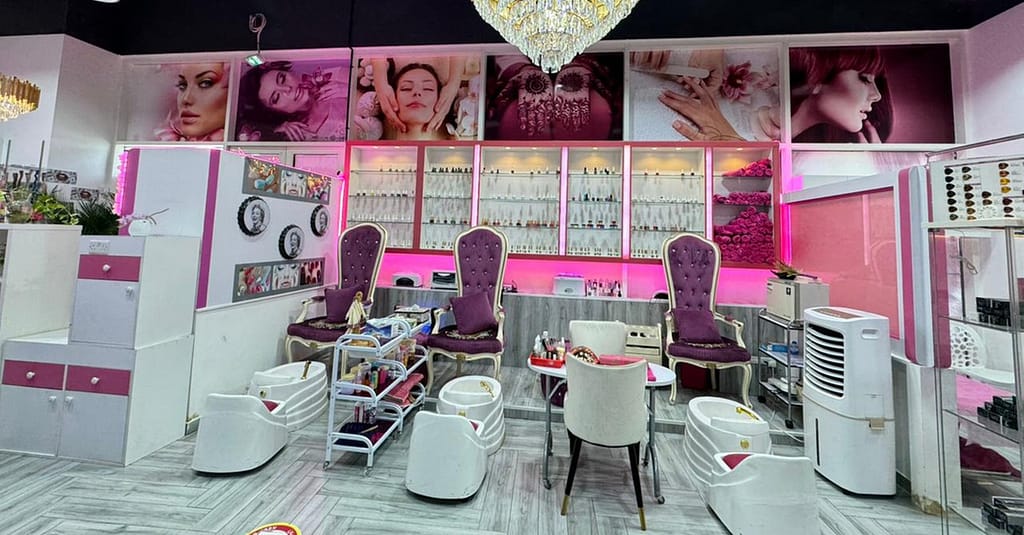 Classic And/Or Gel Manicure & Pedicure, Or Acrylic Nail Gel Extensions Dubai other Shop Online at Dubai Trades 4