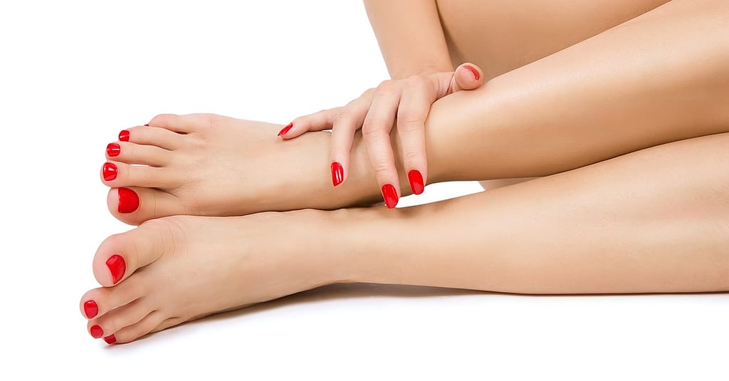 Classic Or Gelish Manicure And Pedicure With Color Dubai other Shop Online at Dubai Trades 2