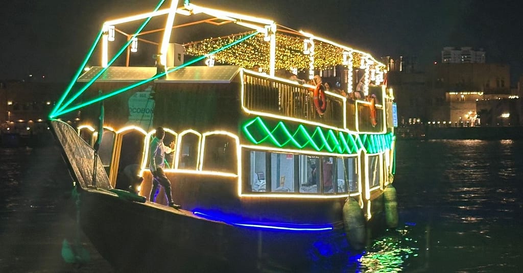 Cruise With Dinner, Beverages And Live Shows (Child 39) Adult (49) Dubai restaurants Shop Online at Dubai Trades 2