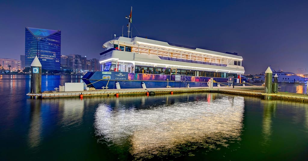 Delight In A Celeste Cruise Lunch Or Dinner For Child Or Adults Dubai package Shop Online at Dubai Trades 2