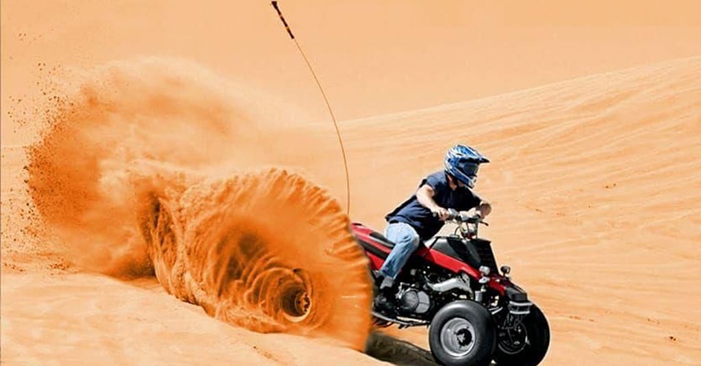 Desert Discovery: Self-Drive Safari & Quad Bike Thrill Dubai package Shop Online at Dubai Trades 3