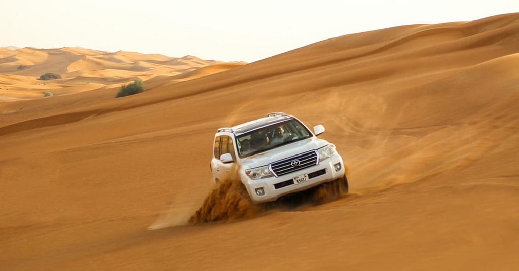 Desert Safari W/ Centralized Van W/ Optional 30-Min Quad Bike, & More Sharjah & N. Emirates package Shop Online at Dubai Trades 5