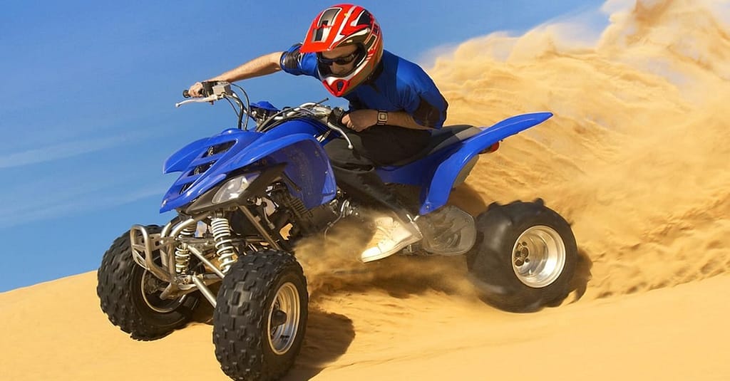Desert Safari With 30 Minutes Quad Bike At Al Khaima Tours Dubai package Shop Online at Dubai Trades 2