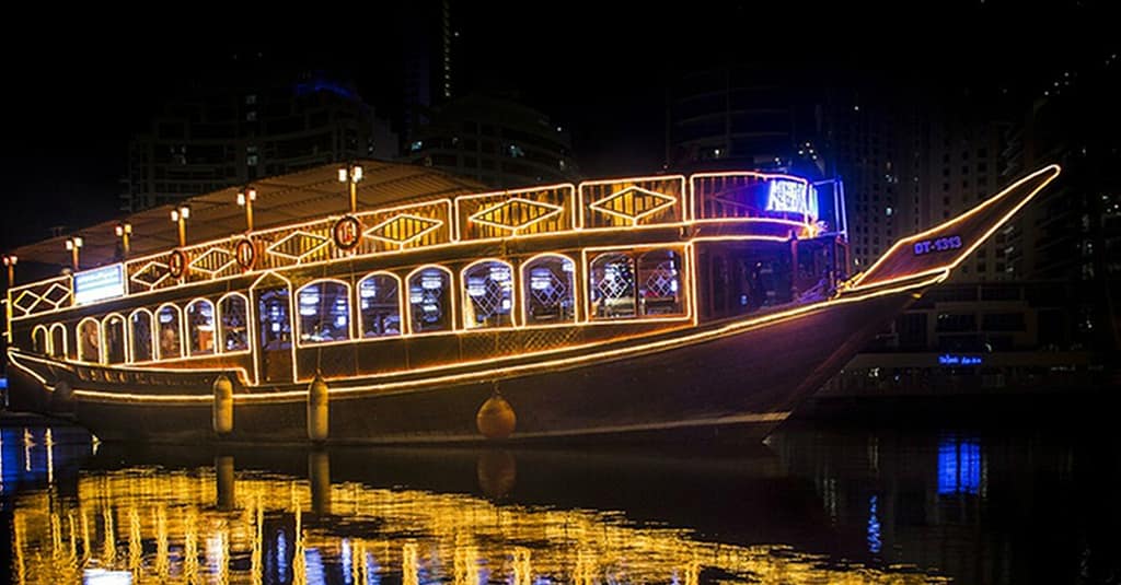 Dhow Cruise Dinner With Safari Dubai restaurants Shop Online at Dubai Trades 2