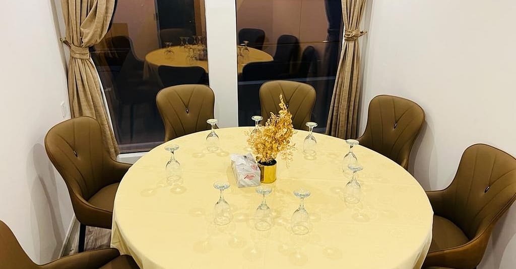 Dine, Dance, And Delight: Dubai Canal Dinner Dhow Cruise Dubai restaurants Shop Online at Dubai Trades 12