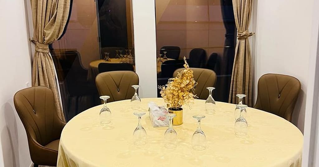 Dine, Dance, And Delight: Dubai Canal Dinner Dhow Cruise Dubai restaurants Shop Online at Dubai Trades 8