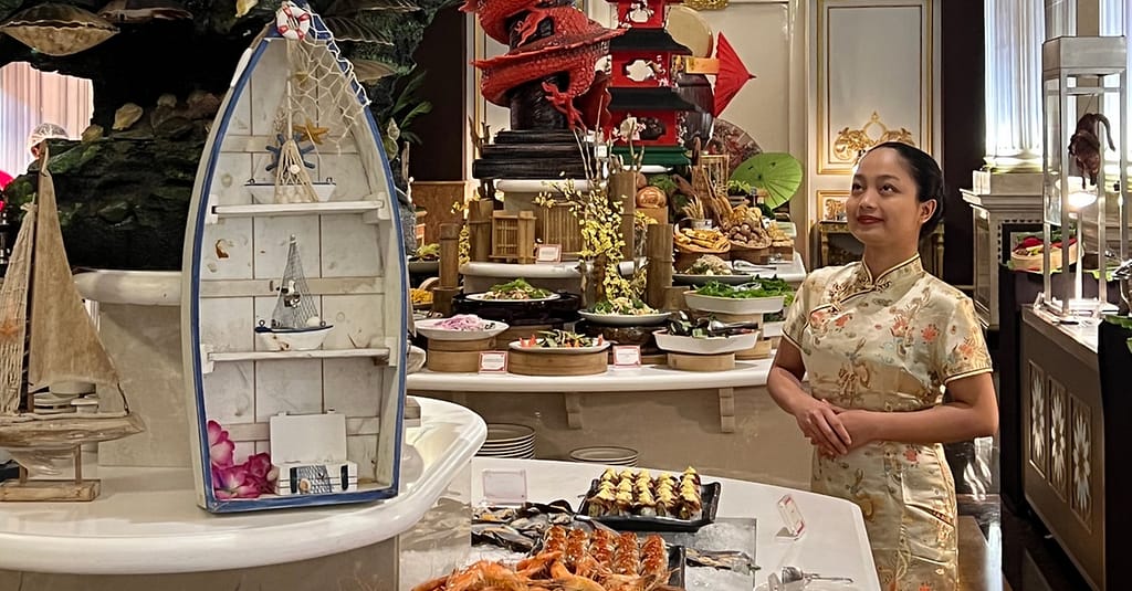 Dinner Buffet For Children And Up To Four Adults With Beverages Dubai restaurants Shop Online at Dubai Trades 6