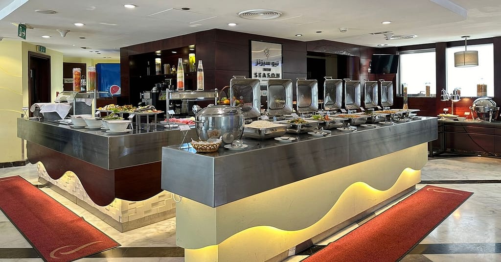 Dinner Buffet With One Soft Beverage (Pool Access) Dubai restaurants Shop Online at Dubai Trades 4