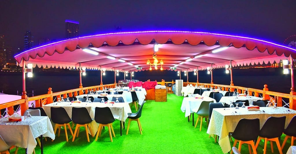 Dubai Marina Dinner Dhow Cruise For Child (Aed 129) & Adult (Aed 149) Dubai restaurants Shop Online at Dubai Trades 11