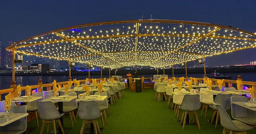 Dubai Marina Dinner Dhow Cruise For Child (Aed 129) & Adult (Aed 149) Dubai restaurants Shop Online at Dubai Trades 14