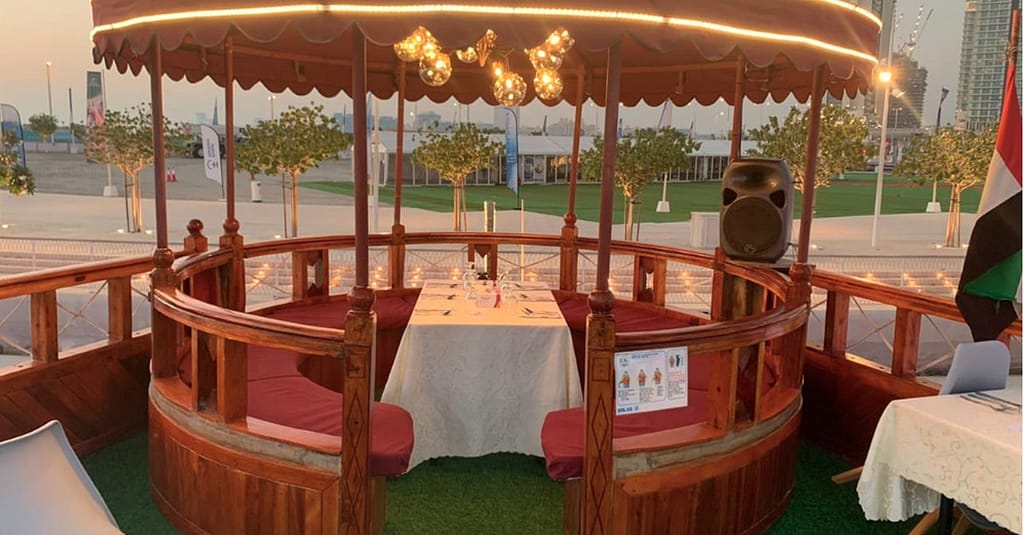 Dubai Marina Dinner Dhow Cruise For Child (Aed 129) & Adult (Aed 149) Dubai restaurants Shop Online at Dubai Trades 15