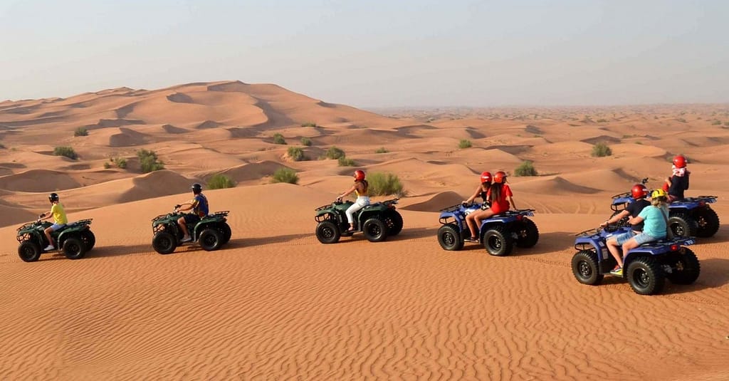 Dune Quad Bike Drive Sharjah & N. Emirates package Shop Online at Dubai Trades 2