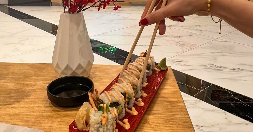 Eat All You Can Sushi For 1, 2, 4 Or 6 People Dubai restaurants Shop Online at Dubai Trades 5