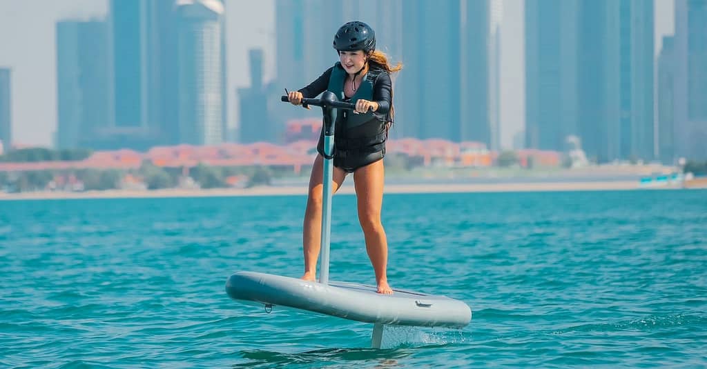 Efoil Board, Filtescooter, Fly Board At Blue Safari Waters Sports Dubai activities Shop Online at Dubai Trades 2