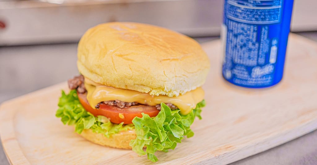 Enjoy A Burger With Belgian Fries And Beverage Dubai restaurants Shop Online at Dubai Trades 6