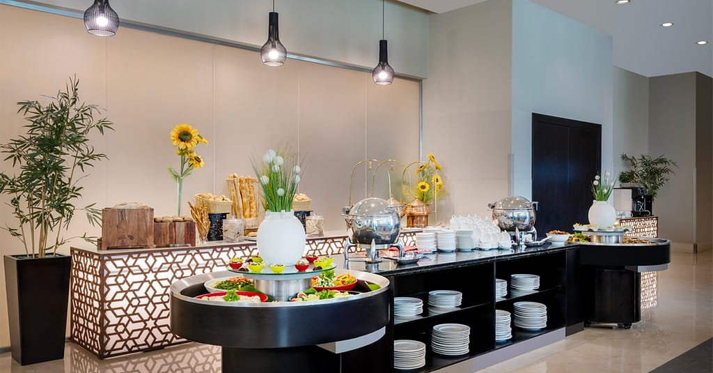 Enjoy A Lavish Lunch Buffet With Soft Beverages And Water! Abu Dhabi restaurants Shop Online at Dubai Trades 3