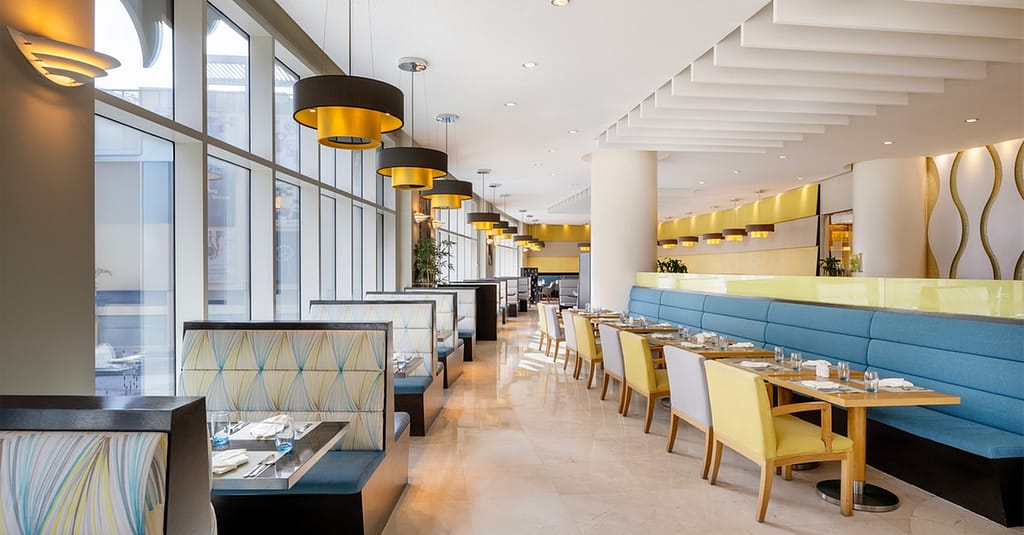 Enjoy A Lavish Lunch Buffet With Soft Beverages And Water! Abu Dhabi restaurants Shop Online at Dubai Trades 4
