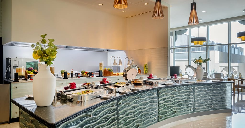 Enjoy A Lavish Lunch Buffet With Soft Beverages And Water! Abu Dhabi restaurants Shop Online at Dubai Trades 8