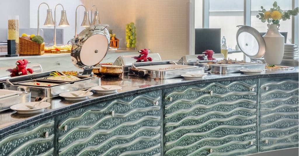 Enjoy A Lavish Lunch Buffet With Soft Beverages And Water! Abu Dhabi restaurants Shop Online at Dubai Trades 9