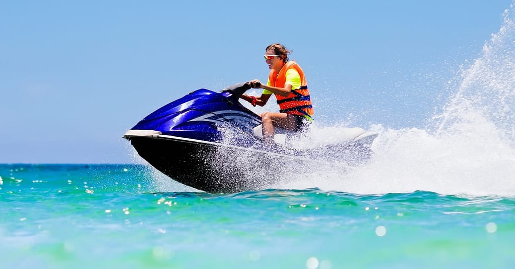 Enjoy An Exciting 30, 45 Or 60-Minute Jet Ski Adventure Abu Dhabi activities Shop Online at Dubai Trades 2