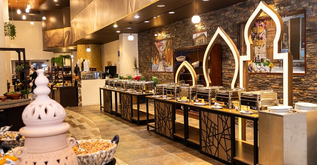 Enjoy Dinner Buffet With Bottomless Soft Beverages And Water Abu Dhabi restaurants Shop Online at Dubai Trades 2