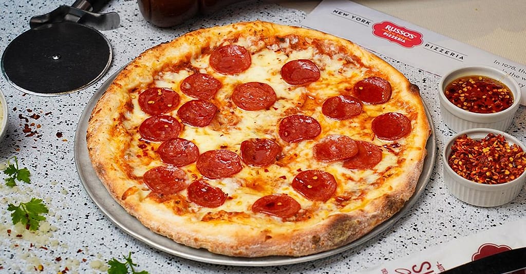 Enjoy One Or Two Classic Or Premium 12-Inch Or 16-Inch Pizzas Dubai restaurants Shop Online at Dubai Trades 2