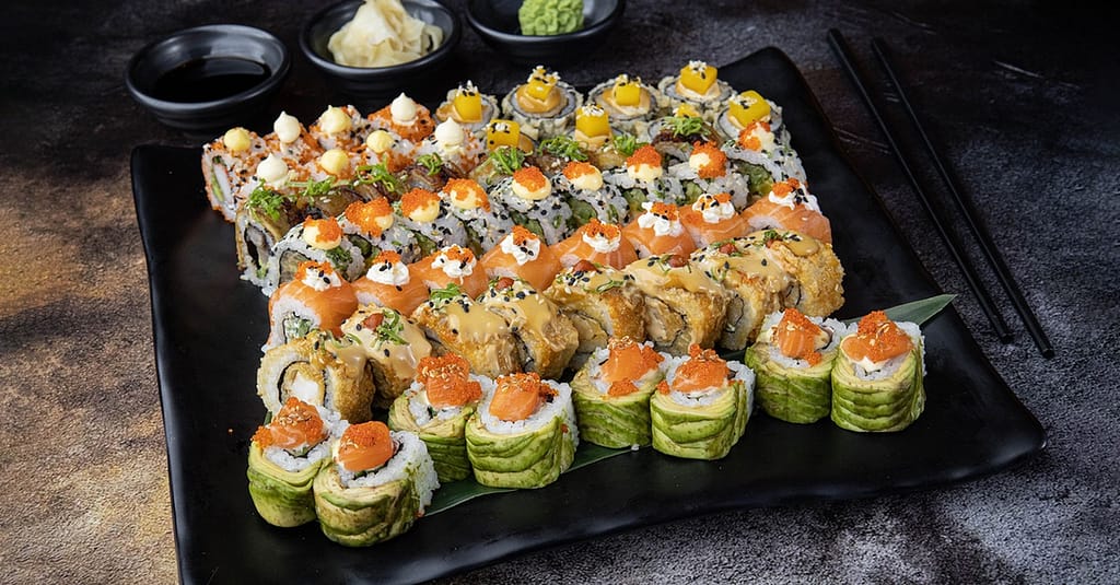 Enjoy Unlimited Sushi And Ramen Feast For One, Two Or Four Abu Dhabi restaurants Shop Online at Dubai Trades 2