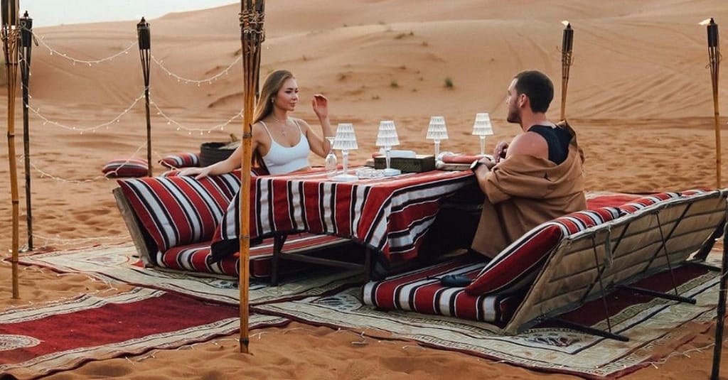 Evening Desert Safari Bbq Dinner Or Evening Bbq Dinner Camel Riding Dubai package Shop Online at Dubai Trades 2