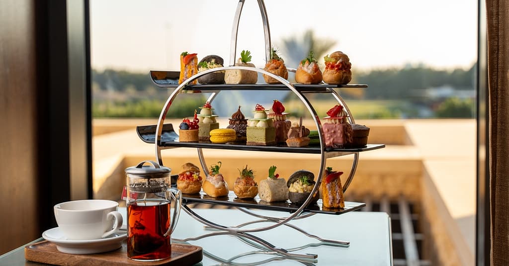 Experience Afternoon Tea Delight For 2, 4, Or 6 People @A 5-Star Venue Abu Dhabi restaurants Shop Online at Dubai Trades 6