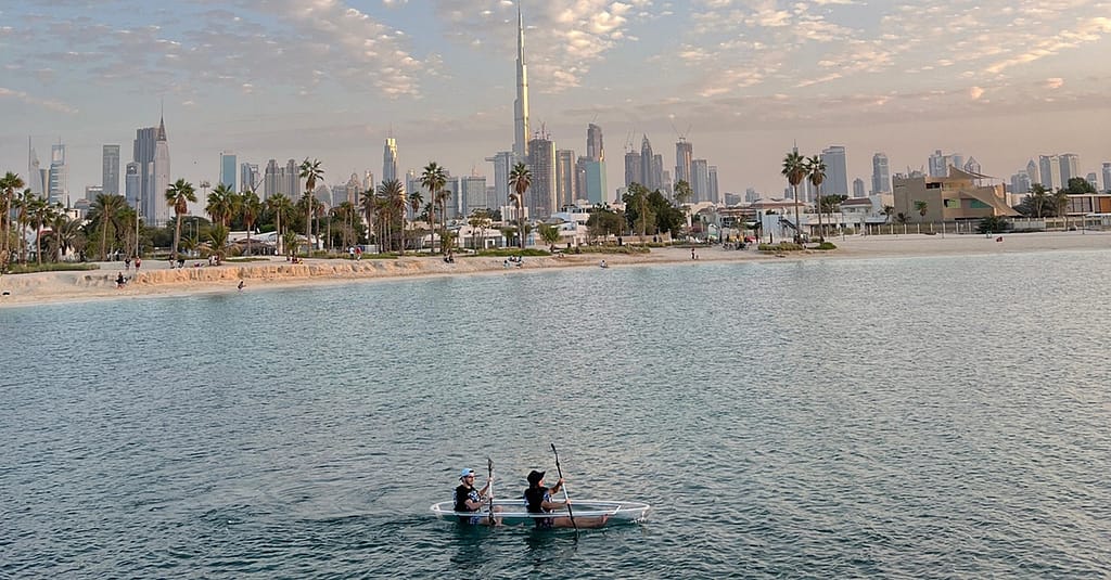 Experience Unparalleled Kayaking Adventures In Crystal-Clear Waters Dubai activities Shop Online at Dubai Trades 5