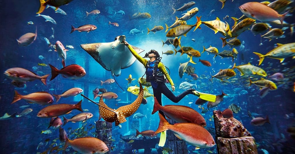 Explore Atlantis At The Lost Chambers Aquarium! Dubai activities Shop Online at Dubai Trades 6