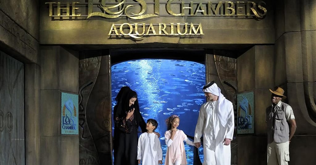 Explore Dubai’S Lost Chambers Aquarium: Tickets For One, Two, Or Four Dubai activities Shop Online at Dubai Trades 19