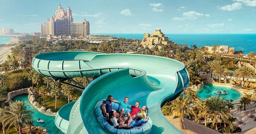 Fascinating Aquaventure Waterpark With Lost Chambers Aquarium National Deal activities Shop Online at Dubai Trades 4