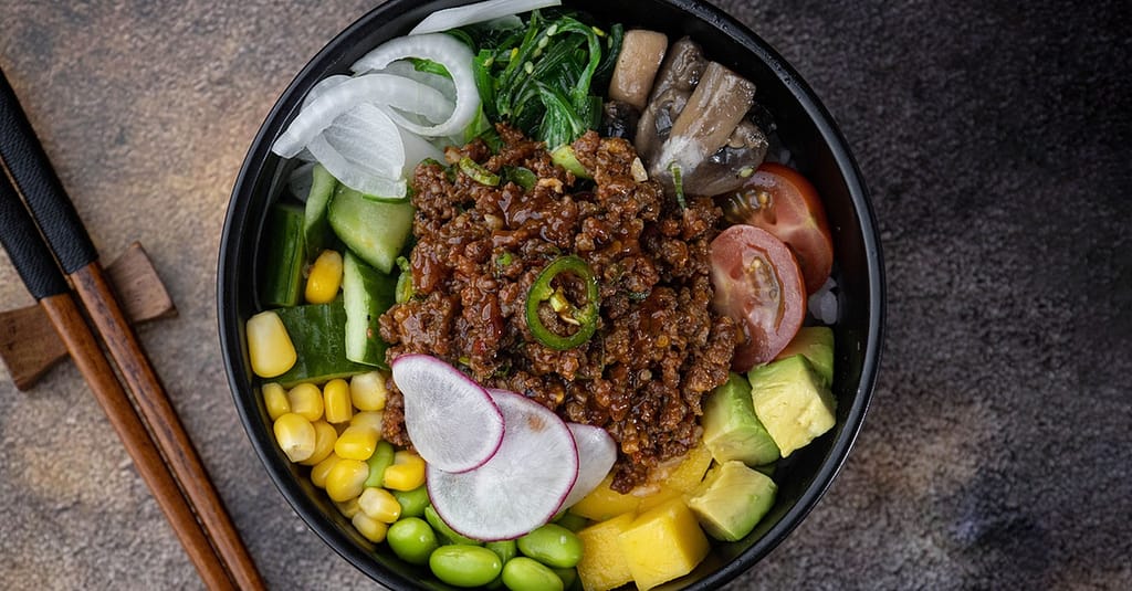 Feast On A Choice Of Poke Bowl 24oz + Classic Ice Tea For 1, 2 Or 4 Abu Dhabi restaurants Shop Online at Dubai Trades 6
