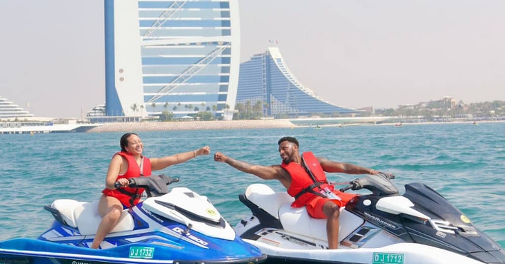 Feel The Rush With A 30 Or 45-Minute Jet Ski Rental For Two Persons Dubai activities Shop Online at Dubai Trades 3