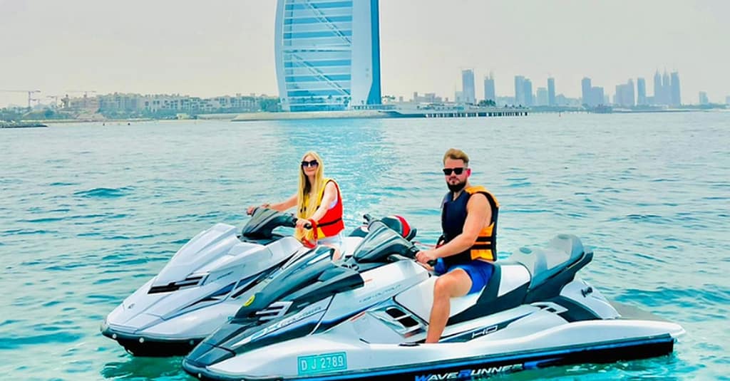 Feel The Rush With A 30 Or 45-Minute Jet Ski Rental For Two Persons Dubai activities Shop Online at Dubai Trades 8