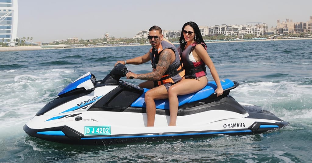 Feel The Rush With A 30 Or 45-Minute Jet Ski Rental For Two Persons Dubai activities Shop Online at Dubai Trades 2