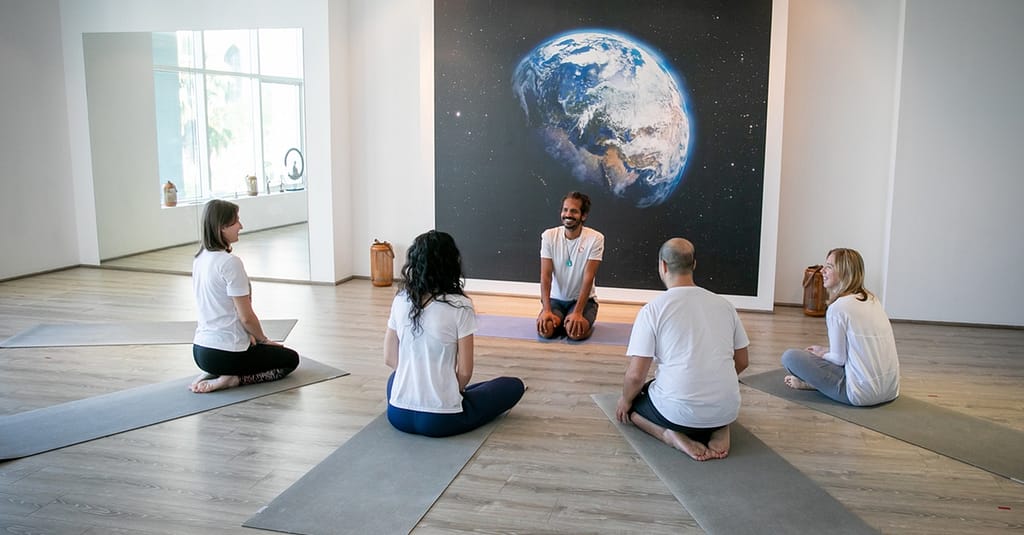 Find Tranquility With One/Five Yoga Sessions Or One Month Open Pass Abu Dhabi other Shop Online at Dubai Trades 6