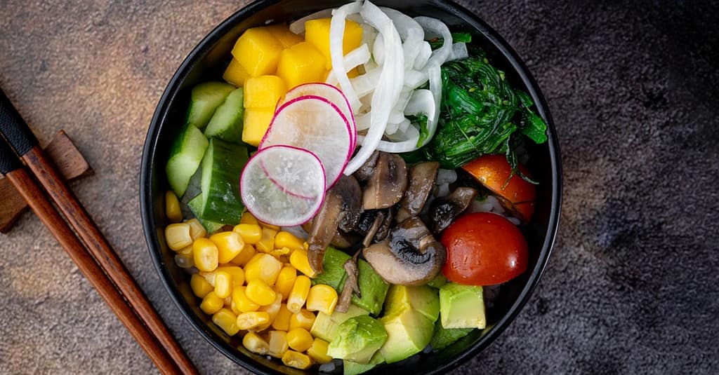 For 1,2 Or 4: Choice Of Poke Bowl 24oz W/ Classic Ice Tea Abu Dhabi restaurants Shop Online at Dubai Trades 15