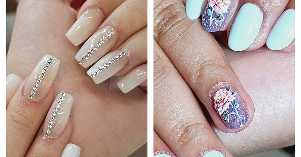 Full Acrylic Or Hard Gel Nail Extension With Normal Or Gelish Polish Dubai other Shop Online at Dubai Trades 5