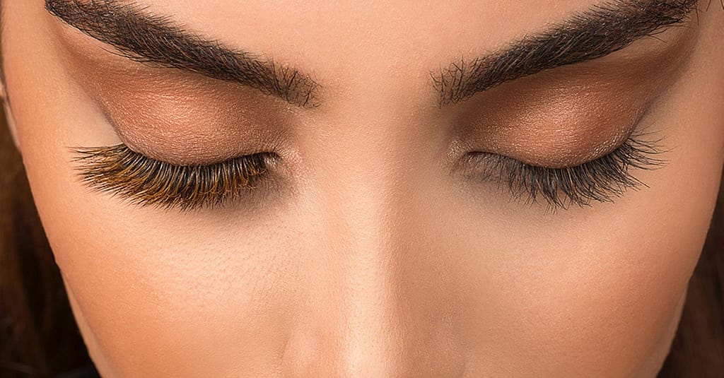 Full Set Of Individual Eyelash Extensions With Eyebrow Tinting Service National Deal other Shop Online at Dubai Trades 11
