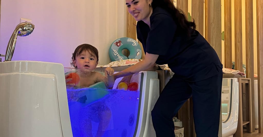 Get 30, Or 40 Mins Aquatic Wellness For Infants, Babies! Dubai other Shop Online at Dubai Trades 2
