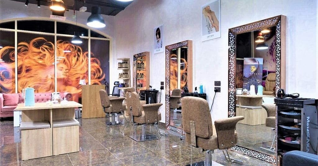 Get A Fresh Look With A Hair Wash, Trim & Blowdry For Medium Length Dubai other Shop Online at Dubai Trades 4