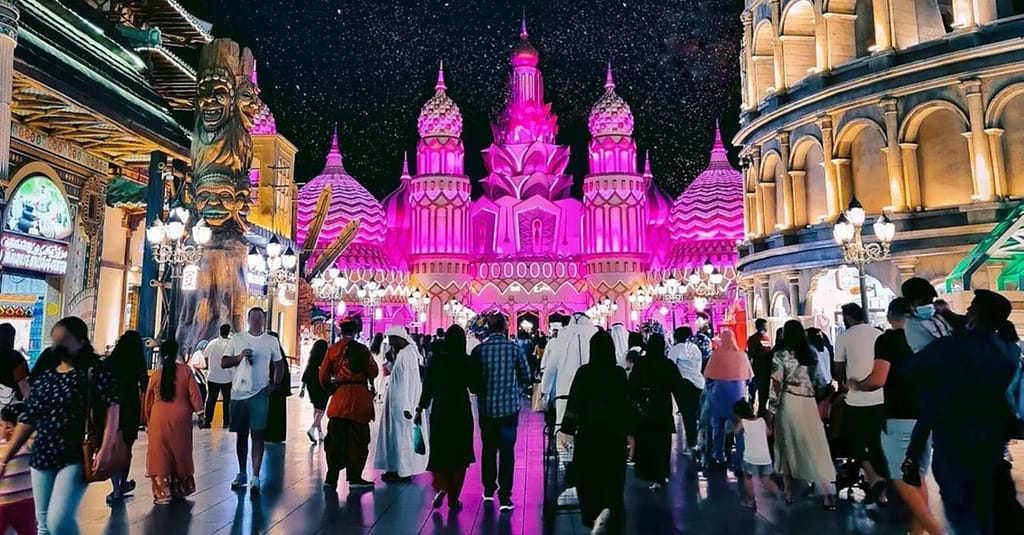 Global Village + Optional Img Worlds Of Adventure Or Aquarium Ticket Dubai package Shop Online at Dubai Trades 2