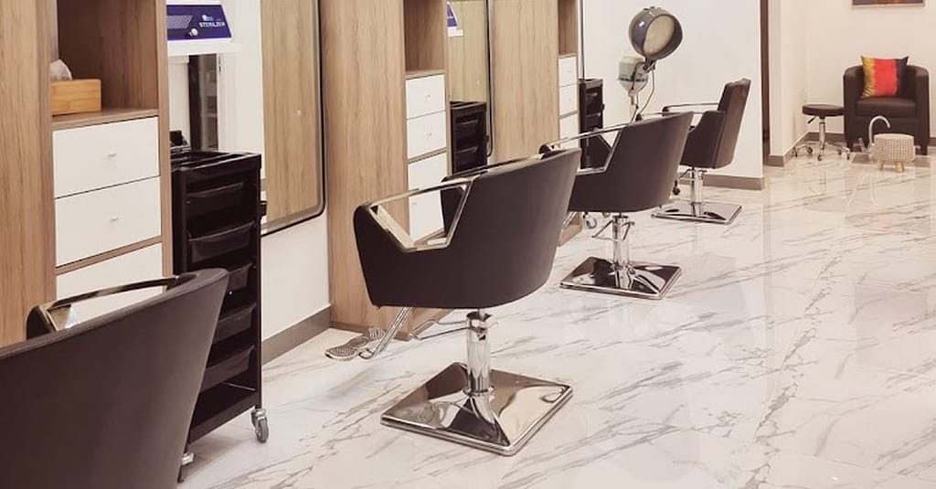 Hair Color, Highlights With Wash And Blow-Dry At Ombre Salon – Arjan Dubai other Shop Online at Dubai Trades 4