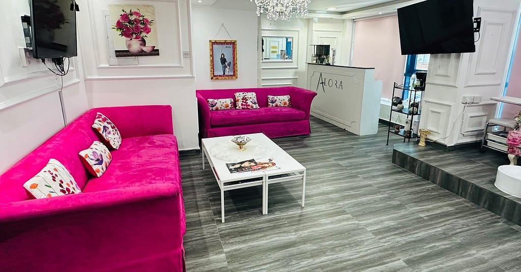 Hair Cut, Wash, Hot Oil Treatment And Blow-Dry At Alora Beauty Salon Abu Dhabi other Shop Online at Dubai Trades 4