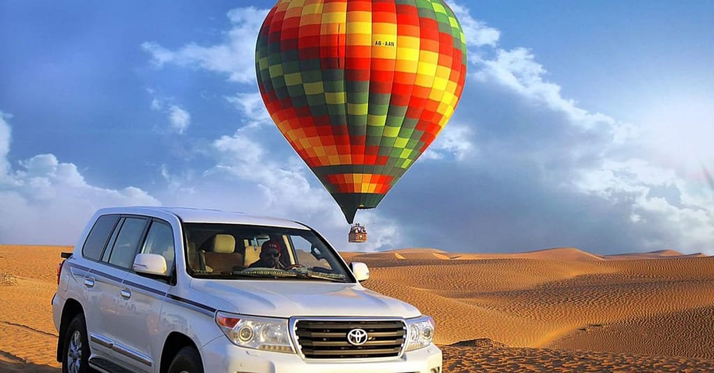 Hot Air Balloon Flight W/Pickup & Drop-Off For 1 Child /Up To 4 Adults National Deal activities Shop Online at Dubai Trades 8
