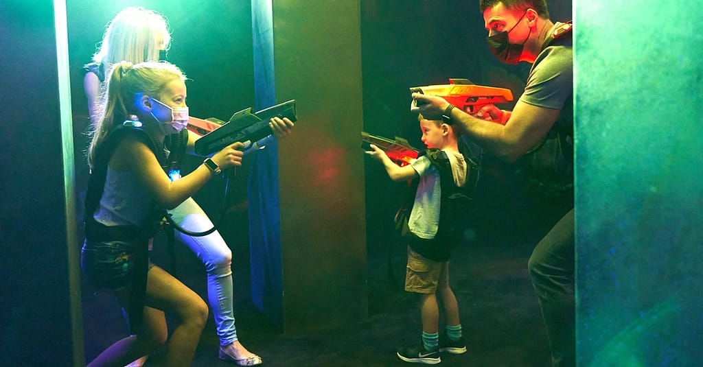 Indoor Laser Tag Experience At Tr88house @Bluewaters Island Dubai activities Shop Online at Dubai Trades 2