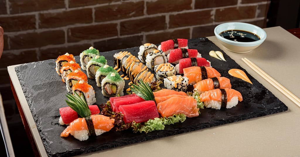 Indulge In Sushi Delights And Sip On Refreshing Beverages At 20four Dubai restaurants Shop Online at Dubai Trades 2
