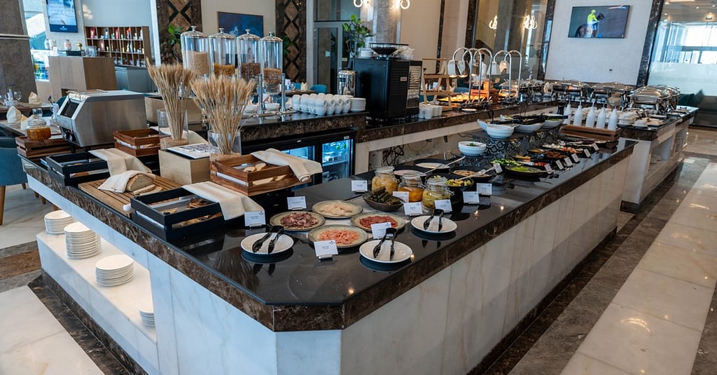 International Breakfast Buffet W/ Pool & Beach Access Dubai restaurants Shop Online at Dubai Trades 4